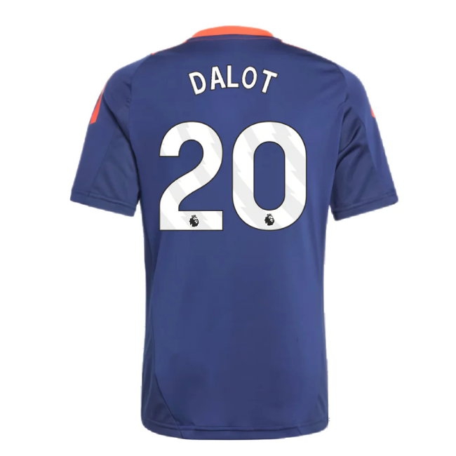 2024-2025 Man Utd Training Jersey (Night Indigo) - Kids (Dalot 20) — Shop Now
