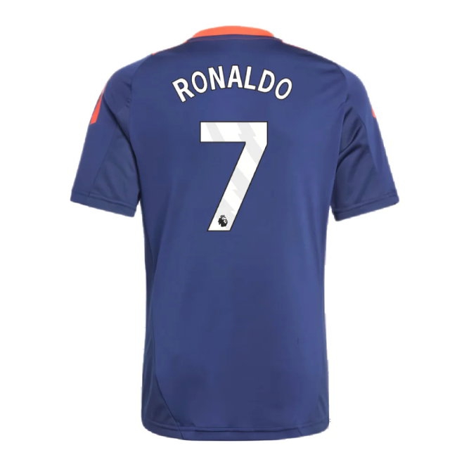 2024-2025 Man Utd Training Jersey (Night Indigo) - Kids (Ronaldo 7) — Shop Now