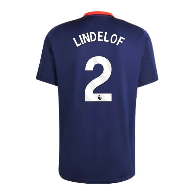 2024-2025 Man Utd Training Jersey (Night Indigo) (Lindelof 2) — Shop Online
