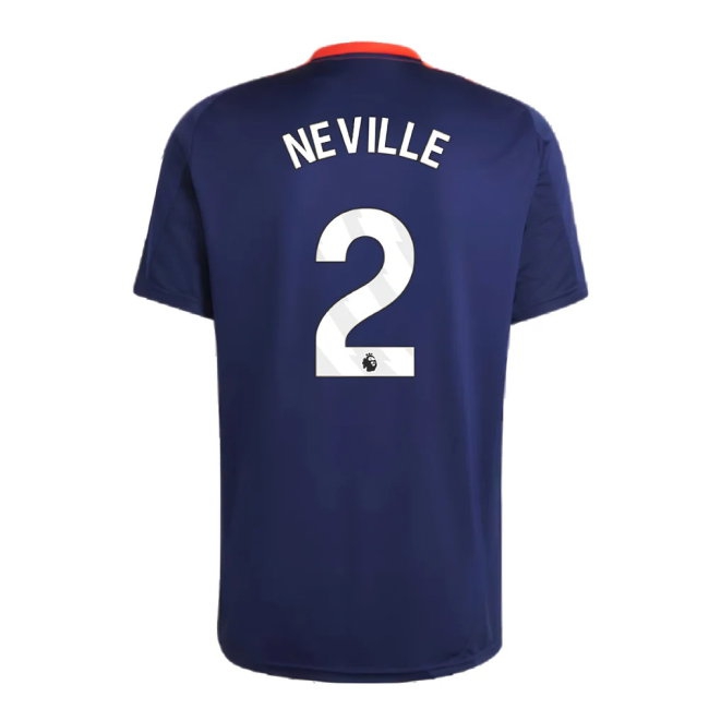 2024-2025 Man Utd Training Jersey (Night Indigo) (Neville 2) — Shop Now