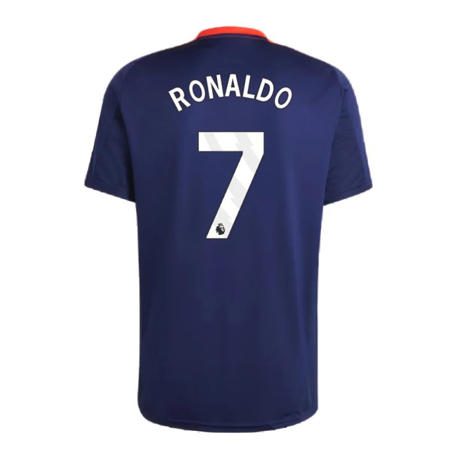 2024-2025 Man Utd Training Jersey (Night Indigo) (Ronaldo 7) — Shop Now
