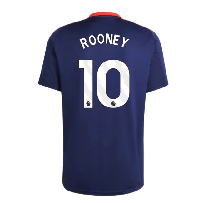 2024-2025 Man Utd Training Jersey (Night Indigo) (Rooney 10) — Shop Online