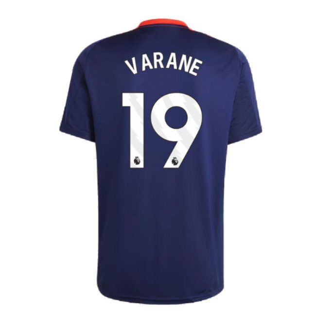 2024-2025 Man Utd Training Jersey (Night Indigo) (Varane 19) — Shop Now