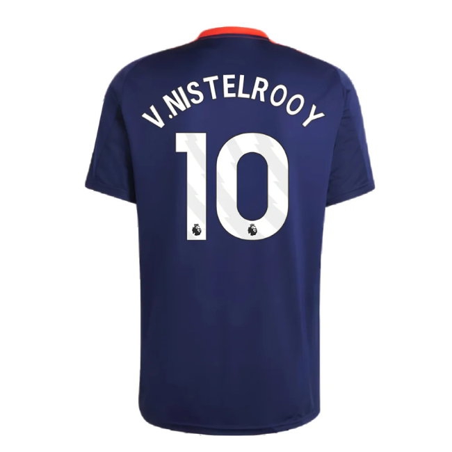 2024-2025 Man Utd Training Jersey (Night Indigo) (V.Nistelrooy 10) — Buy Online