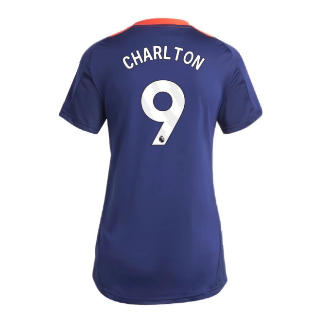 2024-2025 Man Utd Training Jersey (Night Indigo) - Womens (Charlton 9) — Buy Now