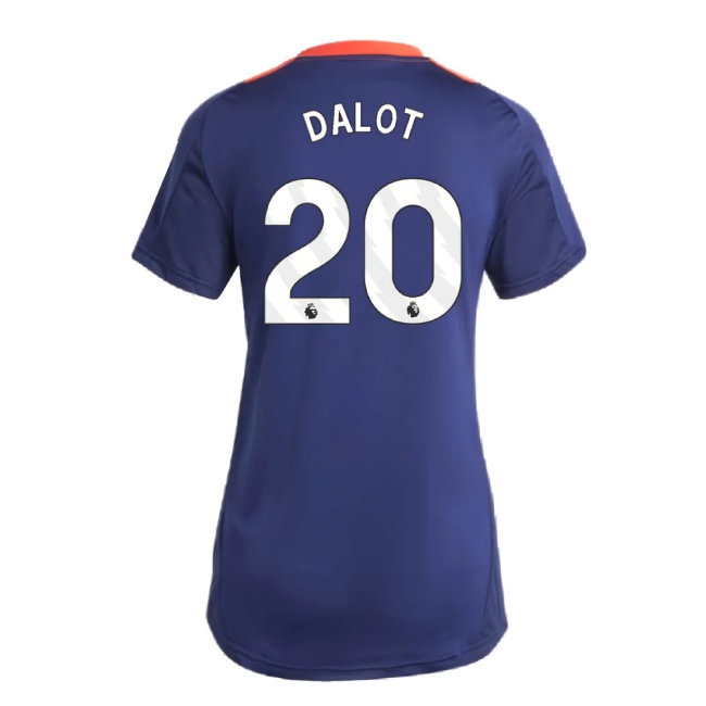 2024-2025 Man Utd Training Jersey (Night Indigo) - Womens (Dalot 20) — Shop Online