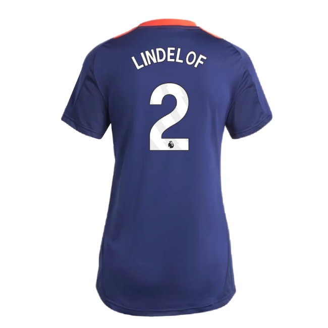 2024-2025 Man Utd Training Jersey (Night Indigo) - Womens (Lindelof 2) — Shop Online