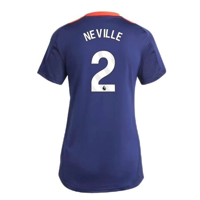 2024-2025 Man Utd Training Jersey (Night Indigo) - Womens (Neville 2) — Buy Online