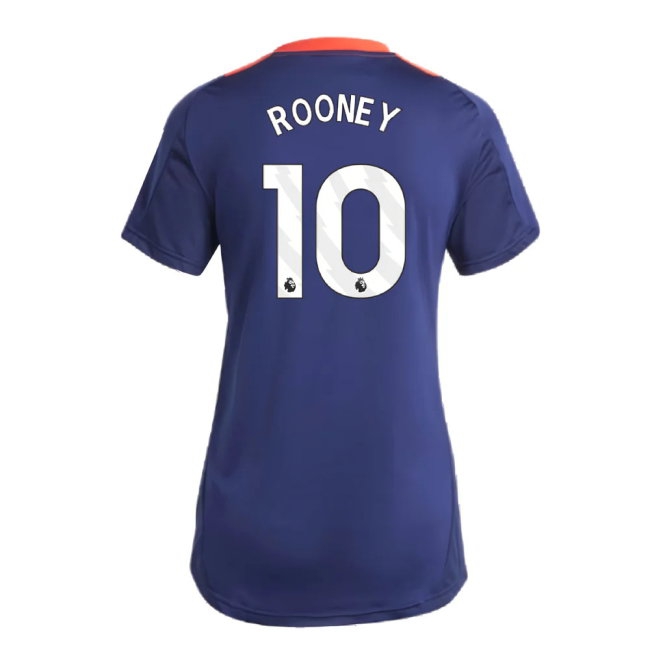 2024-2025 Man Utd Training Jersey (Night Indigo) - Womens (Rooney 10) — Shop Online