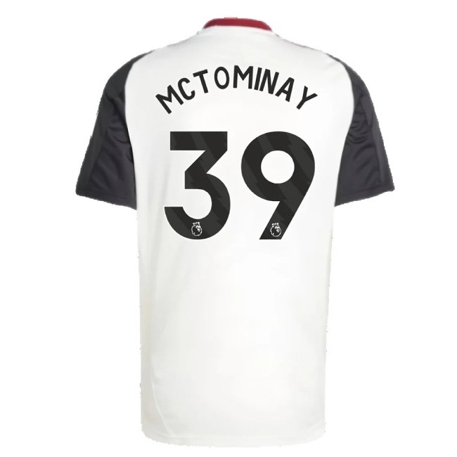 2024-2025 Man Utd Training Jersey (Off White) (McTominay 39) — Shop Now