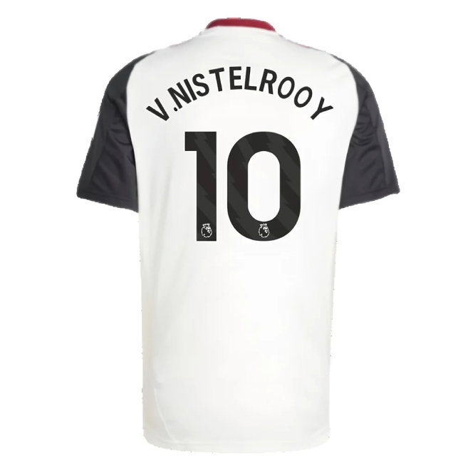 2024-2025 Man Utd Training Jersey (Off White) (V.Nistelrooy 10) — Shop Now