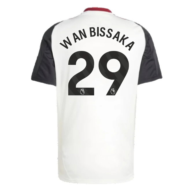 2024-2025 Man Utd Training Jersey (Off White) (Wan Bissaka 29) — Buy Now