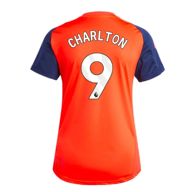 2024-2025 Man Utd Training Jersey (Red) - Womens (Charlton 9) — Shop Now