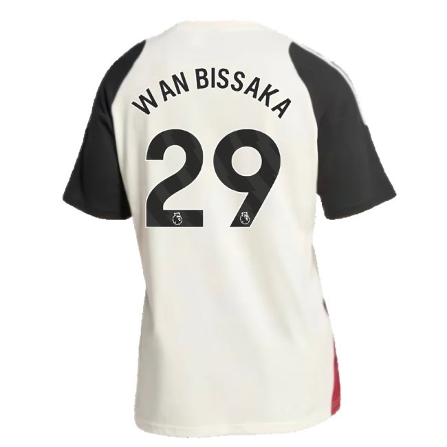 2024-2025 Man Utd Training Tee (Off White) (Wan Bissaka 29) — Shop Now
