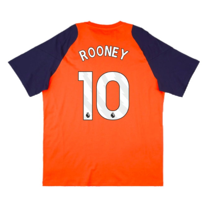2024-2025 Man Utd Training Tee (Red) (Rooney 10) — Shop Online