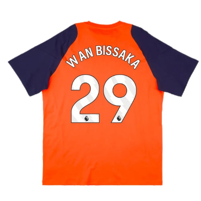 2024-2025 Man Utd Training Tee (Red) (Wan Bissaka 29) — Shop Now