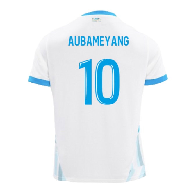 2024-2025 Marseille Home Shirt (Aubameyang 10) — Buy Now