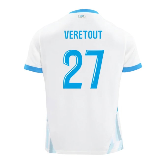 2024-2025 Marseille Home Shirt (Veretout 27) — Shop Now