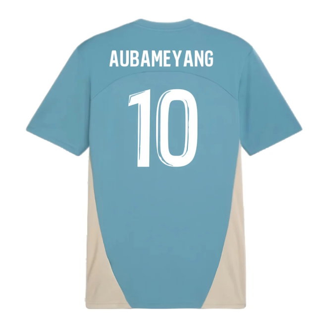 2024-2025 Marseille Training Shirt (Bold Blue) (Aubameyang 10) — Shop Now