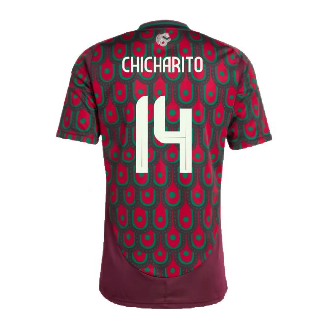 2024-2025 Mexico Home Shirt (CHICHARITO 14) — Buy Now