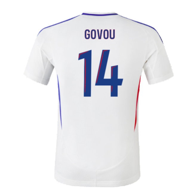 2024-2025 Olympique Lyon Home Shirt (Govou 14) — Shop Now