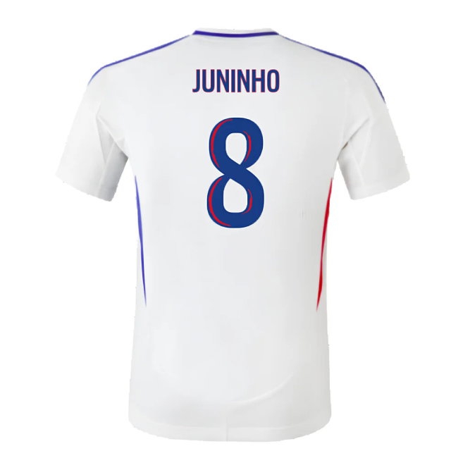 2024-2025 Olympique Lyon Home Shirt (Juninho 8) — Buy Online