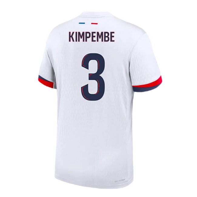 2024-2025 PSG Away Player Version Dri-ADV Shirt (Kimpembe 3) — Shop Online