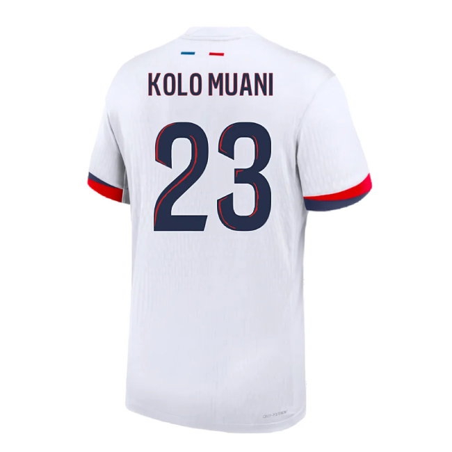 2024-2025 PSG Away Player Version Dri-ADV Shirt (Kolo Muani 23) — Shop Now