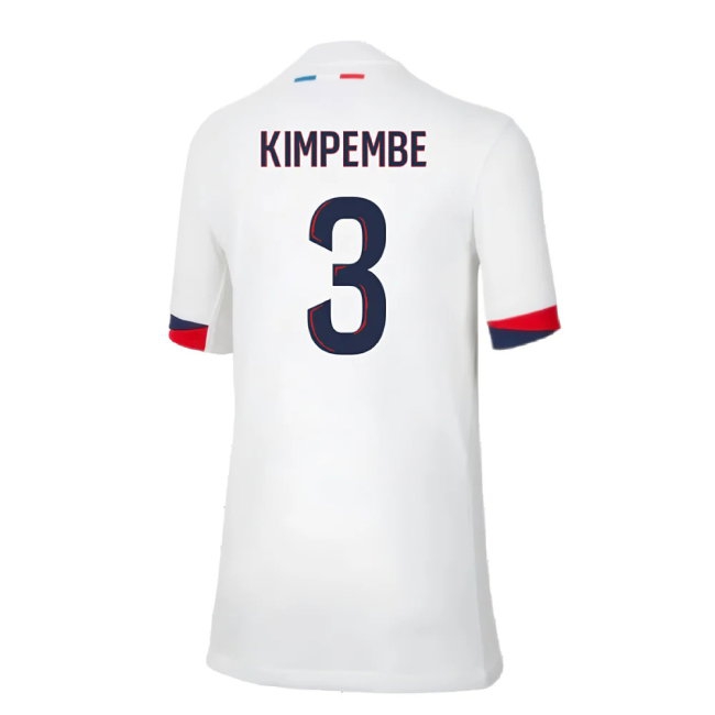 2024-2025 PSG Away Shirt (Kids) (Kimpembe 3) — Buy Now