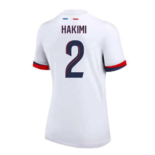 2024-2025 PSG Away Shirt (Womens) (Hakimi 2) — Shop Online