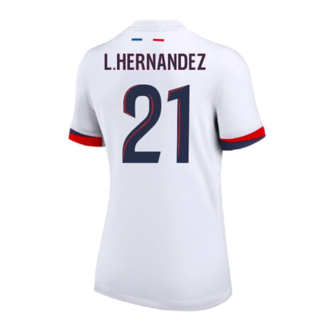 2024-2025 PSG Away Shirt (Womens) (L.Hernandez 21) — Buy Online