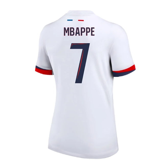 2024-2025 PSG Away Shirt (Womens) (Mbappe 7) — Buy Now