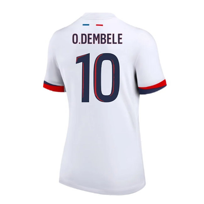 2024-2025 PSG Away Shirt (Womens) (O.Dembele 10) — Shop Now