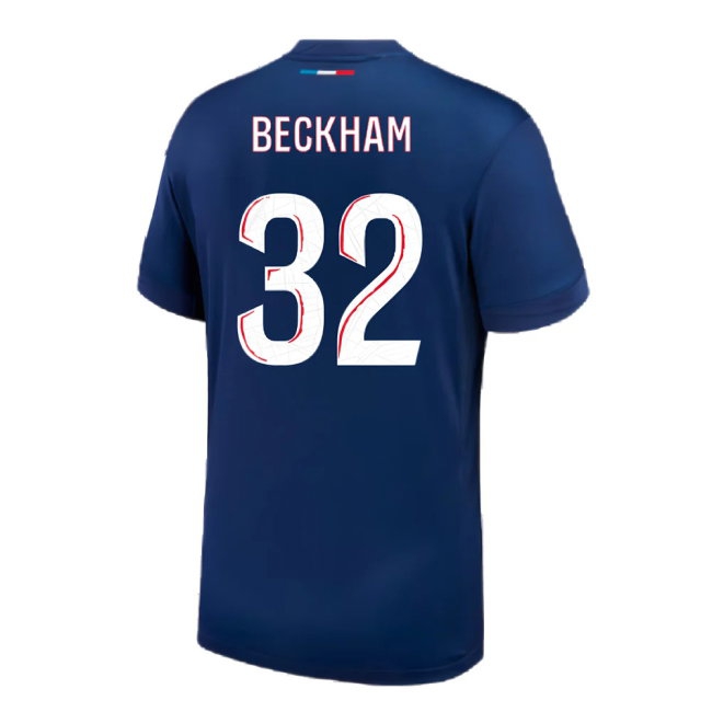2024-2025 PSG Paris Saint Germain Home Shirt (Kids) (Beckham 32) — Shop Online
