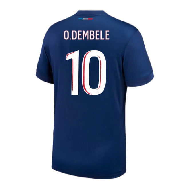 2024-2025 PSG Paris Saint Germain Home Shirt (Kids) (O.Dembele 10) — Shop Online