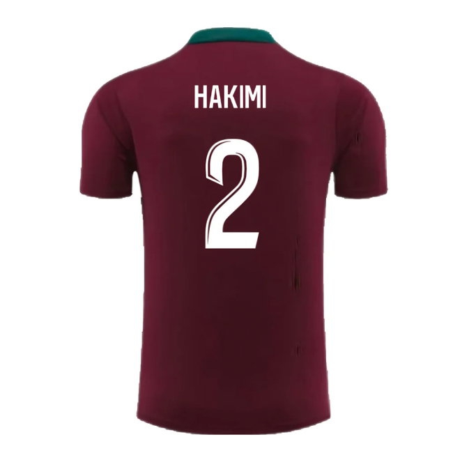 2024-2025 PSG Strike Dri-Fit Training Shirt (Bordeaux) - Kids (Hakimi 2) — Buy Now