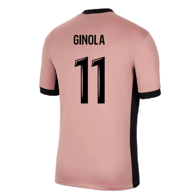 2024-2025 PSG Third Shirt (Ginola 11) — Shop Online
