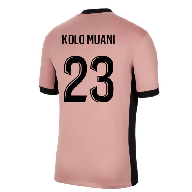 2024-2025 PSG Third Shirt (Kolo Muani 23) — Buy Online