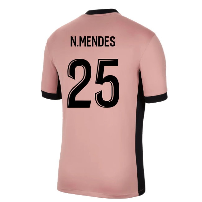 2024-2025 PSG Third Shirt (N.Mendes 25) — Buy Online