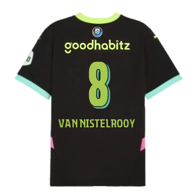 2024-2025 PSV Eindhoven Away Shirt (Van Nistelrooy 8) — Buy Now