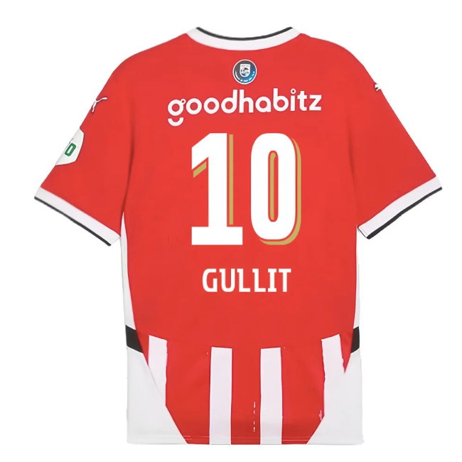 2024-2025 PSV Eindhoven Home Shirt (Gullit 10) — Buy Now