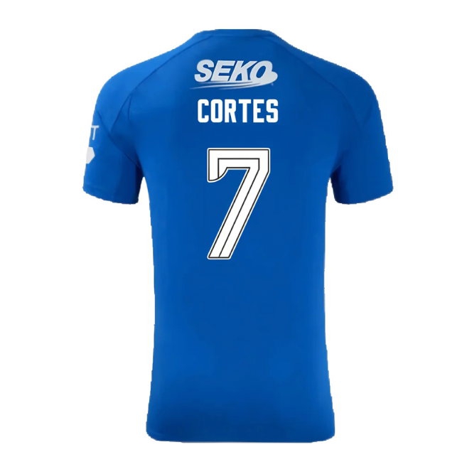 2024-2025 Rangers Player Version Pro Home Shirt (Cortes 7) — Buy Online