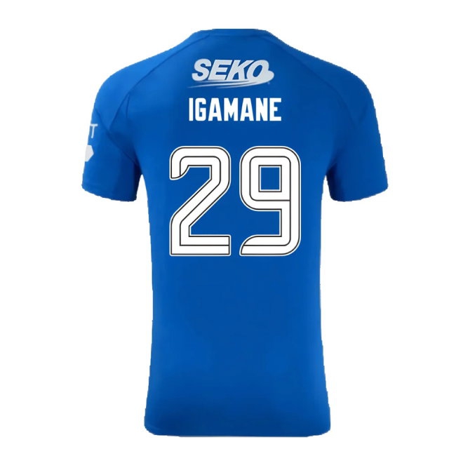 2024-2025 Rangers Player Version Pro Home Shirt (Igamane 29) — Shop Now