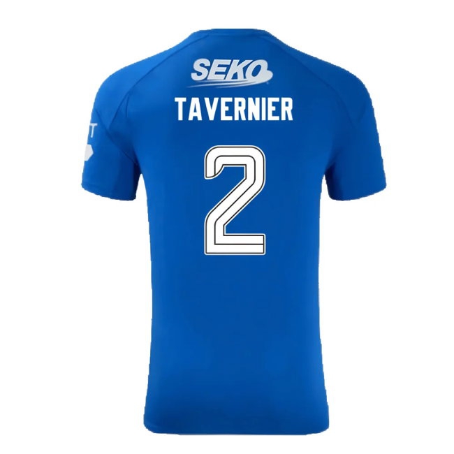 2024-2025 Rangers Player Version Pro Home Shirt (Tavernier 2) — Shop Online