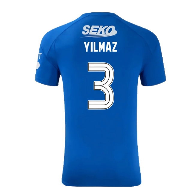 2024-2025 Rangers Player Version Pro Home Shirt (Yilmaz 3) — Shop Online