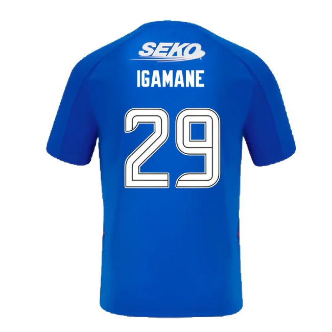 2024-2025 Rangers Home Shirt (Igamane 29) — Shop Online