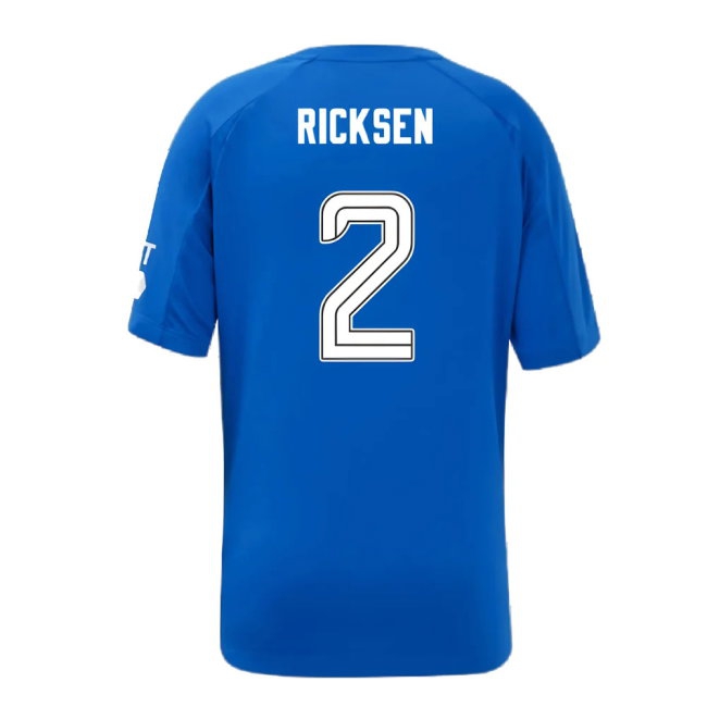 2024-2025 Rangers Home Shirt (Kids) (Ricksen 2) — Buy Now