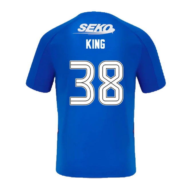 2024-2025 Rangers Home Shirt (King 38) — Shop Online