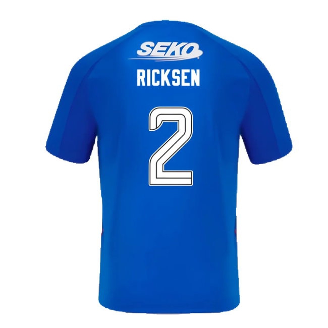 2024-2025 Rangers Home Shirt (Ricksen 2) — Buy Online