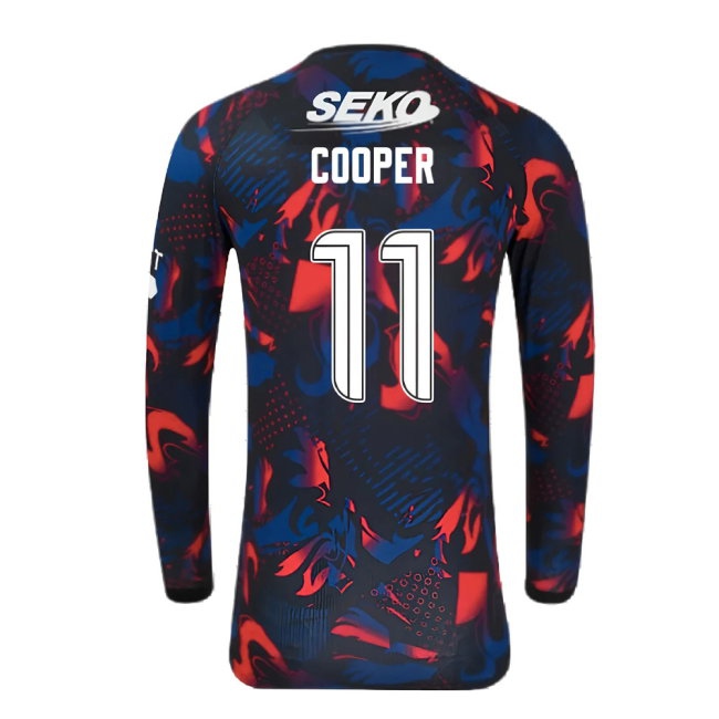 2024-2025 Rangers Long Sleeve Third Shirt (Cooper 11) — Shop Online